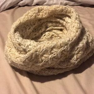 Nine West infinity scarf in cream